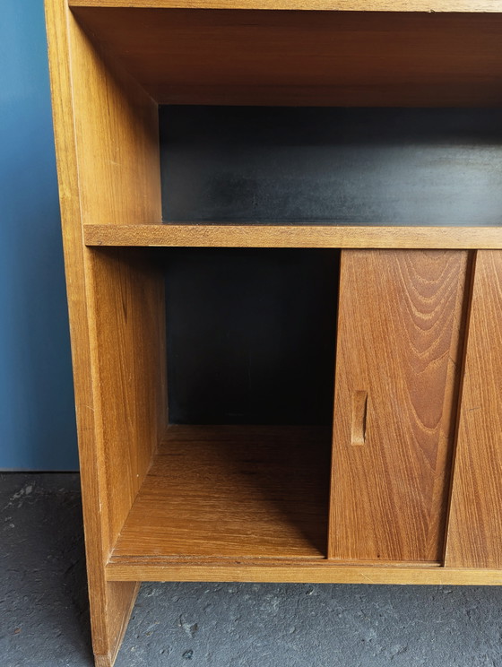 Image 1 of Midcentury KLM wall cabinet - Poul Cadovius -1960s