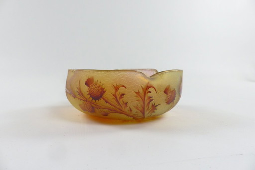 Daum Nancy, art nouveau bowl.
