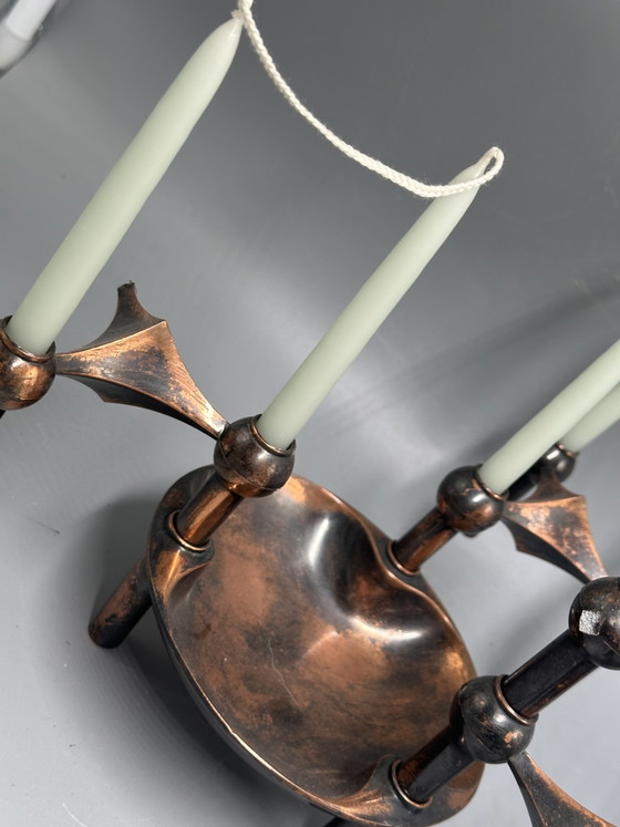 Image 1 of Ensemble de bougeoirs Nagel style moderne du milieu du siècle, années 1960