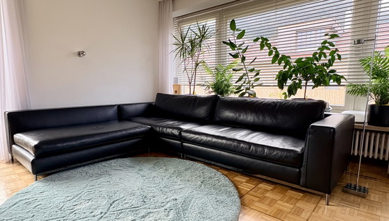 Minotti Sofá de diseño “Albers” 3 piezas – Sofás modulares, Leather, Metal (photo 5 of 5)
