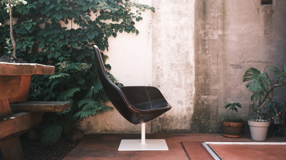 Image 1 of Moroso Fjord feauteuil en poef 1 set