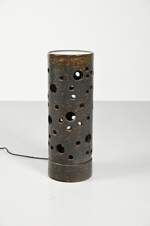 Keramieken vloerlamp