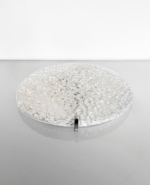 Plafonnier vintage Hustadt Leuchten des années 70