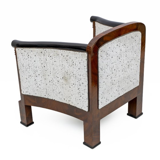 Image 1 of Fauteuils et canapé en acajou Biedermeier du XIXe siècle, Vienne, 1840