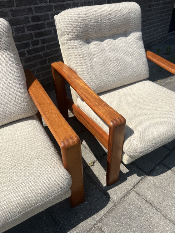 Image 1 of 2x alter dänischer Sessel, EMC Møbler '70
