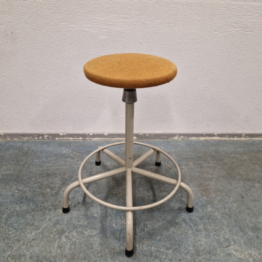 Tabouret de travail vintage Tabouret d'architecte pivotant