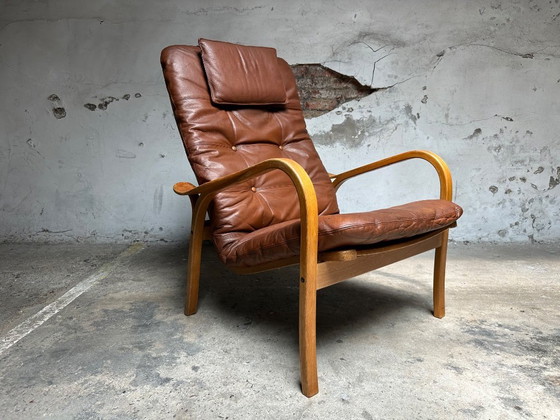 Image 1 of Vintage Lamino armchair by Yngve Ekström - Swedish design from 1956