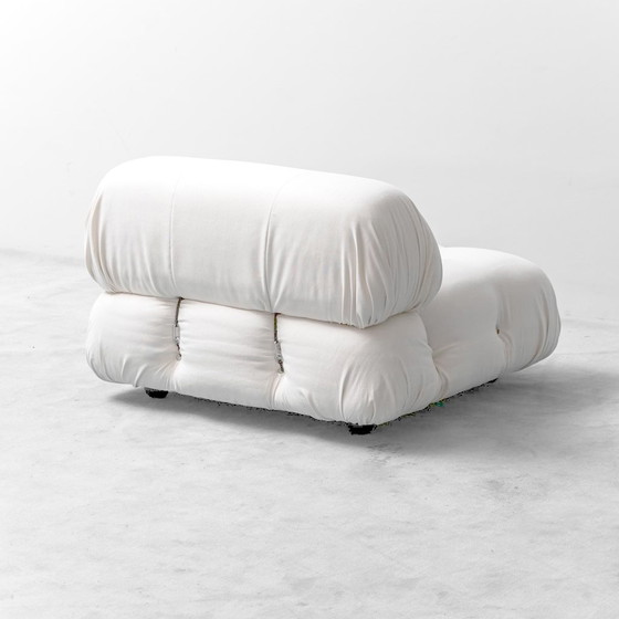 Fauteuil Camaleonda de Mario Bellini pour B&B Italia – Lin Couleur Crème, Années 70 – Design (photo 6 of 9)