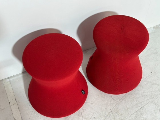 2x Löffler Fungo Ergonomische Kruk - Rood Breisel - ErgoTop - Duits Design – Krukjes, Textile (photo 3 of 5)