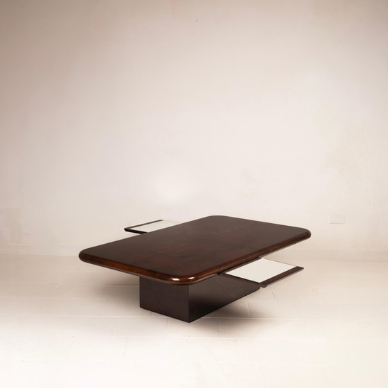 Table basse modèle 2315 en parchemin par Giorgio Tura pour Aldo Tura Milano, 1980 – Tables basses (photo 9 of 27)