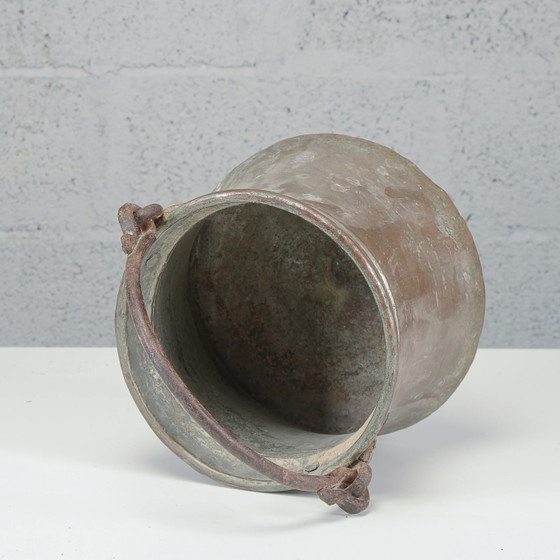 Bol-Seau en Cuivre du XXe Siècle – Objets déco, Rustic (photo 7 of 8)