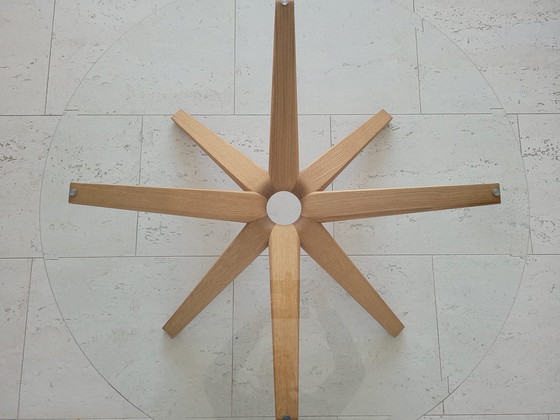 Image 1 of Couchtisch Eiche und Glas, skandinavischer Stil