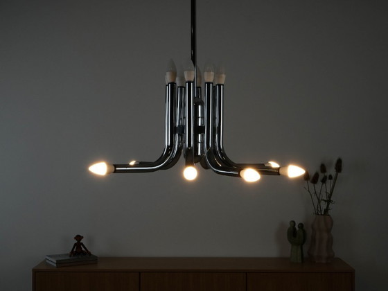 Image 1 of Lampada a sospensione, design italiano, anni '70, prodotta in Italia
