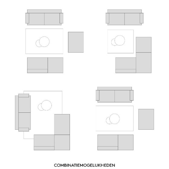 4-piece DEMA (IT) seating area, wool – 3-5 seaters (photo 8 of 8)