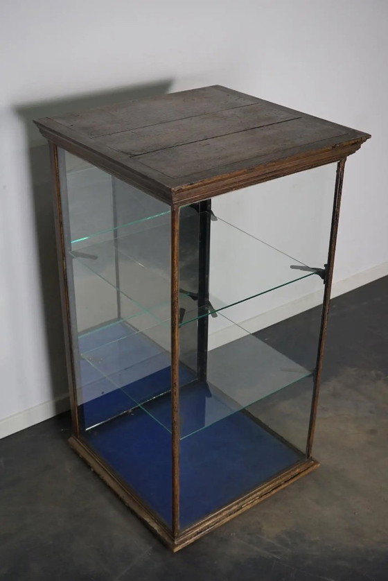 Image 1 of Escaparate victoriano de caoba pintada, finales del siglo XIX