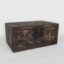 Baule in legno antico con illustrazioni di vasi in porcellana (Cina, c.1900) #2 – Cassettiere (photo 9 of 9)