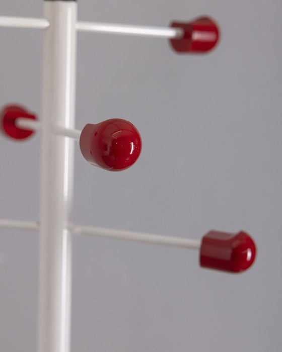 Image 1 of Appendiabiti vintage anni 80 in marmo e metallo design Italiano