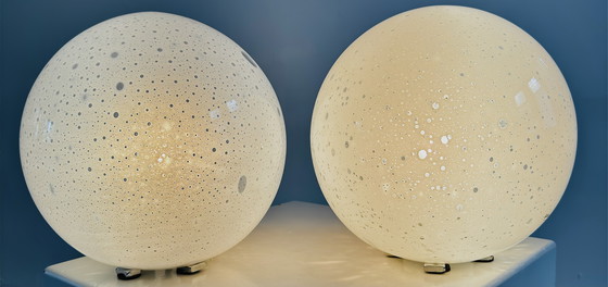 Image 1 of TAFELLAMP VAN ALFREDO BARBINI VOOR VETRERIA ALFREDO BARBINI, ITALIË, 1970