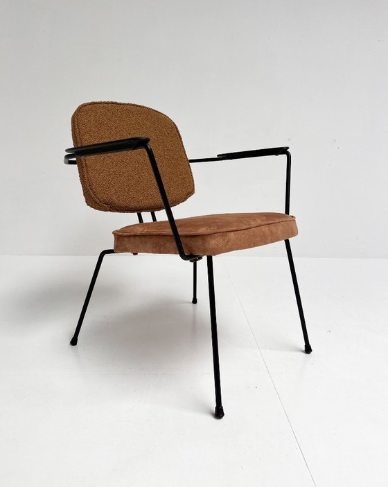 Image 1 of Model 5002 armchair with side table by Rudolf Wolf for Elsrijk, 1950s