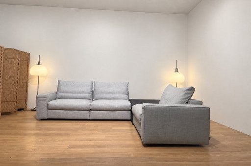 Like new Linteloo Mauro Corner Sofa + Warranty