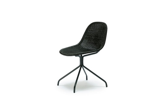Edwin Chair – stoelen fauteuils, Metal, Rattan (photo 2 of 5)