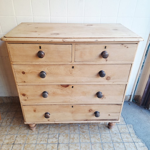 Cassettiera antica in legno / Credenza / Cassettiera / Cassettiera