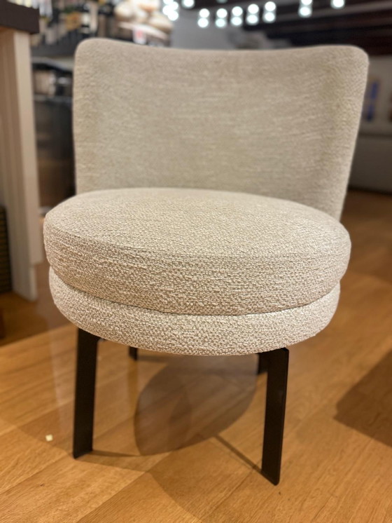 Image 1 of Draaibare eetkamer stoelen beige 
