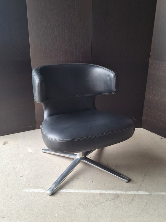 Vitra Petit Repos Schwarz/Braun Leder von Antonio Citterio – Sessel, Leather (photo 9 of 9)
