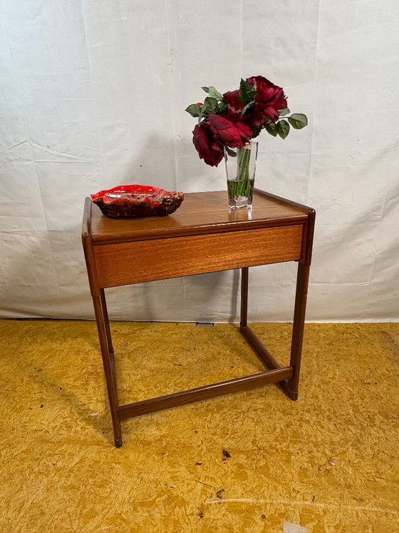 Image 1 of Vintage G Plan Teak Side Table / Lamp Table – Mid Century Modern – 1960s  Bring timeless British mid-century design into your ho