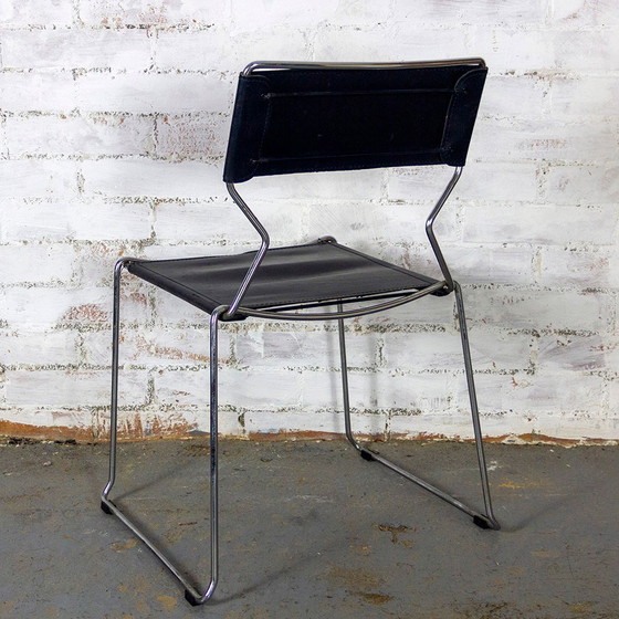 Image 1 of Satz Stühle im Giandomenico-Stil, 1980er Jahre