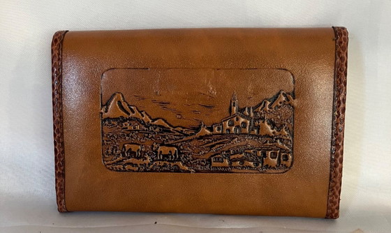 Portafoglio tirolese vintage – Portafogli & piccola pelletteria, Leather (photo 4 of 7)