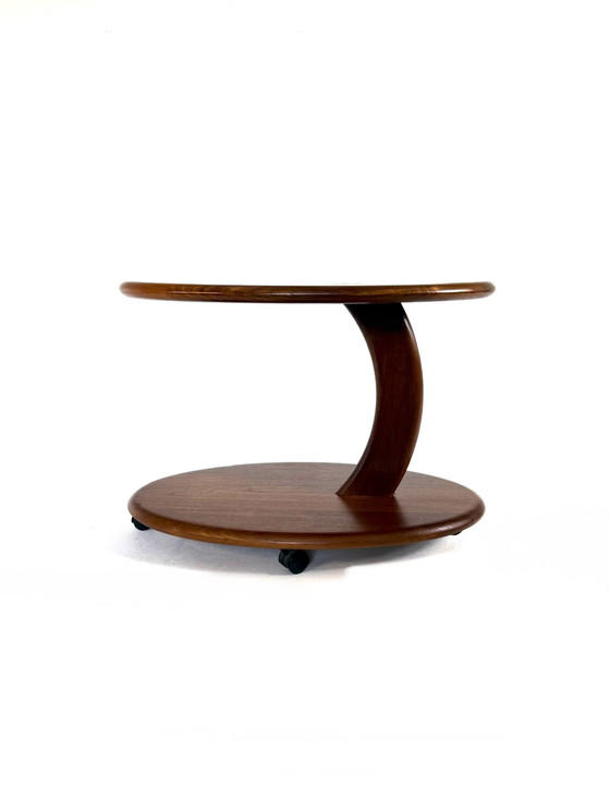 Image 1 of Chariot vintage danois en teck des années 80