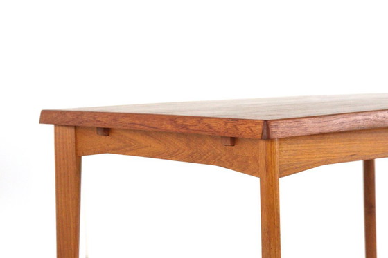 Image 1 of Table de salle à manger rectangulaire à rallonge Vejle vintage danois