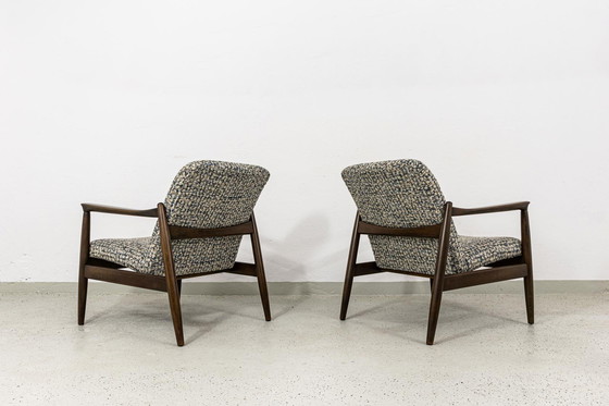 Image 1 of Paire de fauteuils vintage d'Edmund Homa, Pologne, années 1960