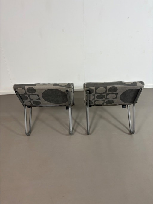 Geometri slofstoel Verner Panton
