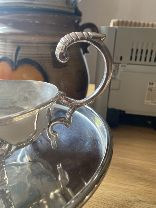Sauciere Jugendstil 90er Silber
