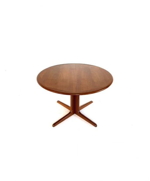 Vintage extendable Danish dining table, Falster Møbelfabrik '60 – eettafels, Wood, Metal (photo 2 of 15)