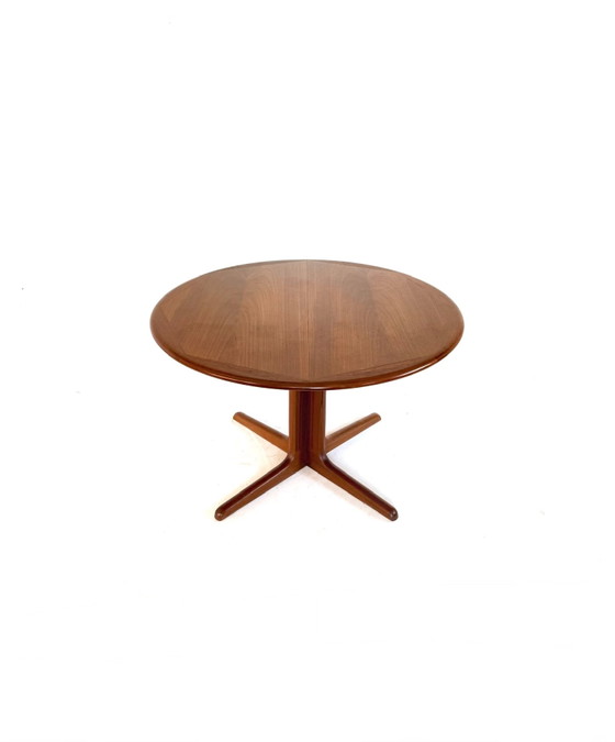 Vintage extendable Danish dining table, Falster Møbelfabrik '60 – Wood, Metal (photo 2 of 15)