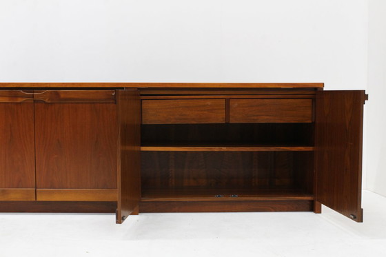 Image 1 of Vintage walnut sideboard by Franz Xaver Sproll, 1960s Switzerland
