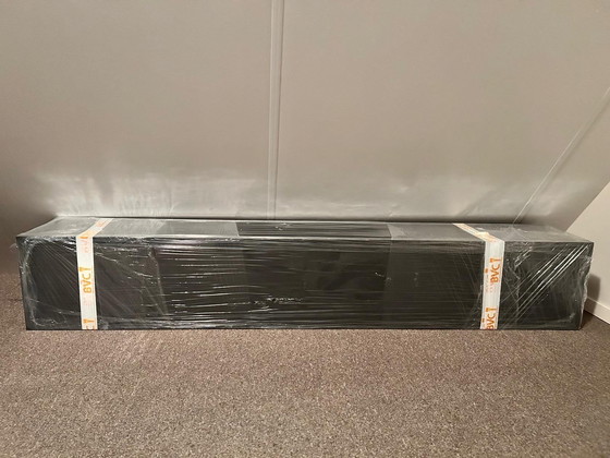 Image 1 of Two Molteni&C anthracite wall shelves - Italian Design