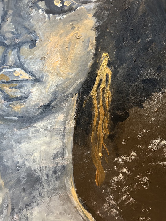 Image 1 of Painting acrylic on canvas 1m x 1.40m