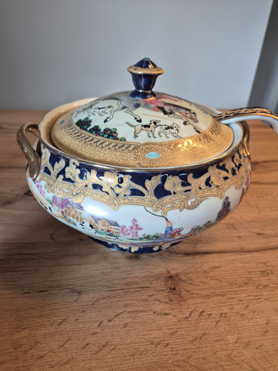Image 1 of Porcelain soup tureen