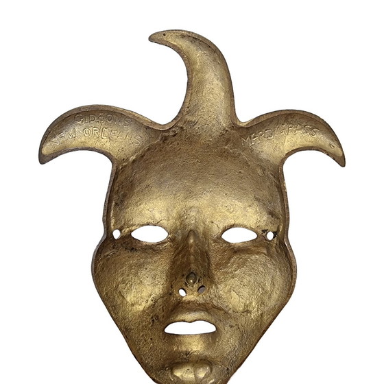 Image 1 of Vintage Brass Carnival Masque