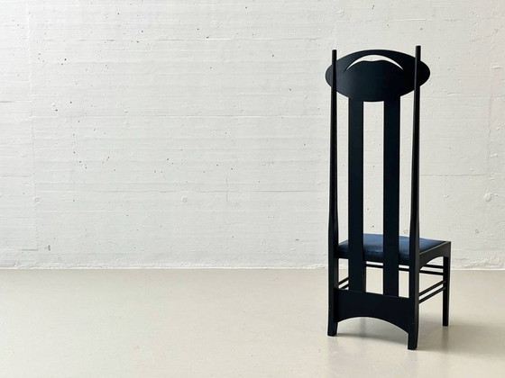 Image 1 of Sedia Argyle di Charles Rennie Mackintosh della collezione I Maestri di Cassina, 1973