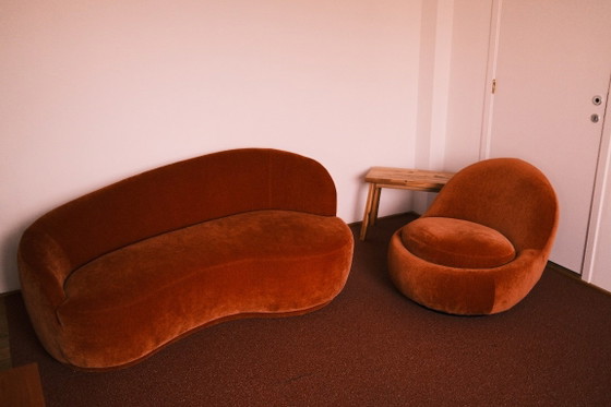 BABETTE Sofa - Sofa Company - Moss Rust - 1-seater – SOFACOMPANY, Armchairs, Polyester (photo 4 of 15)