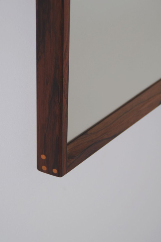 Danish Mirror Model 146 By Kai Kristiansen For Aksel Kjersgaard, 1960s – Wood (photo 4 of 7)