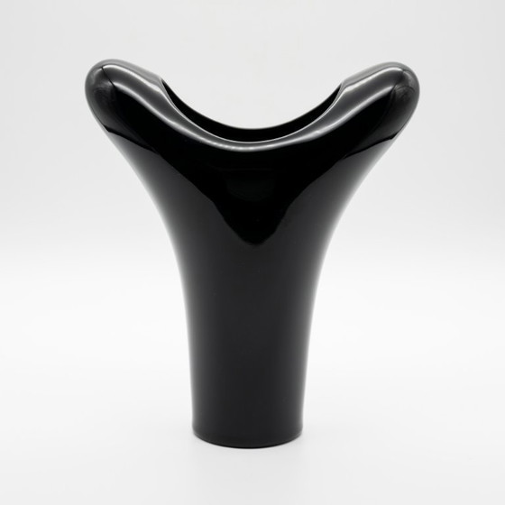Image 1 of Vase et cendrier Rosenthal Studio Line Glossy Porcelaine Noire SPIRIT, Platt & Young