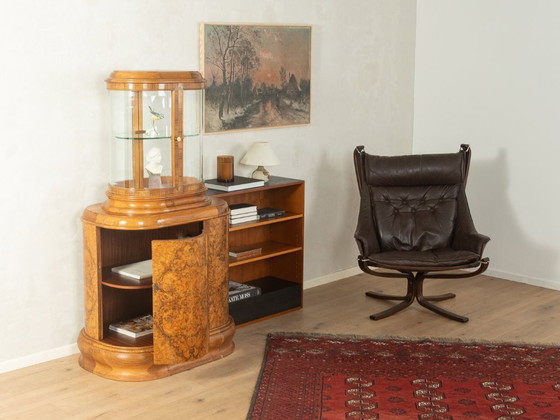 Image 1 of Vintage Art Deco vitrinekast uit de jaren 1930