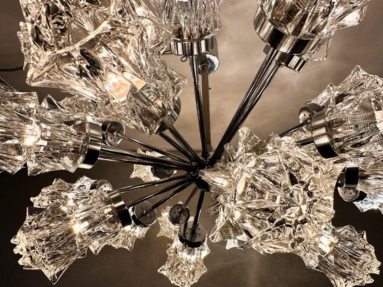 Vintage Richard Essig Spoetnik Lamp – Hanglampen, Glass, Metal (photo 18 of 18)