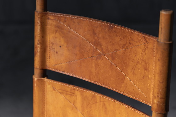 Image 1 of Sedie Kentucky di Carlo Scarpa per Bernini, Italia, anni '80